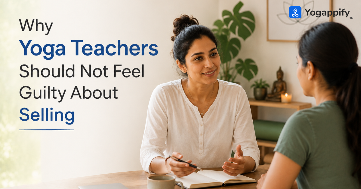 ethical sales for yoga teachers through authentic communication and trust
